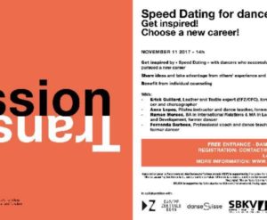 Speed-Dating 2017-Dampfzentrale Bern